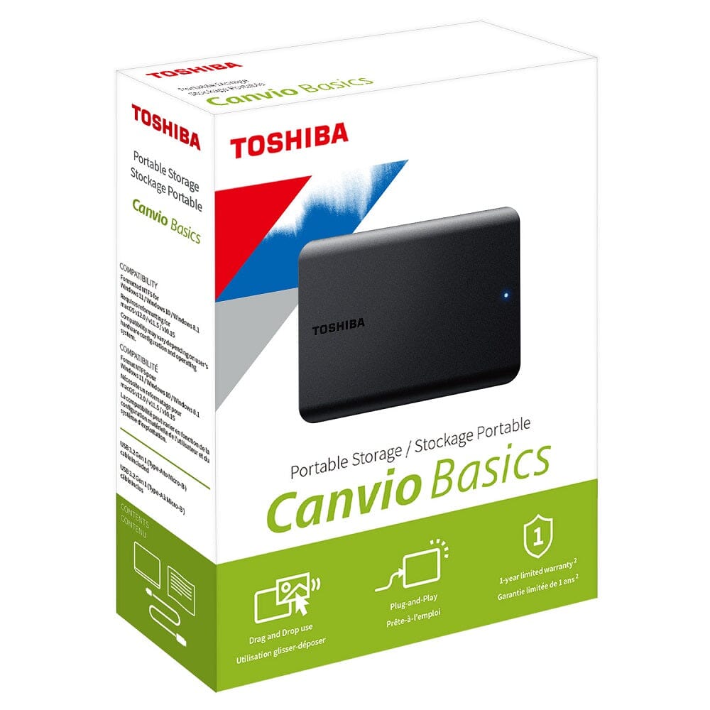 Disco Duro Externo 4TB 3.0 Canvio Basic HDTB540XK3CA