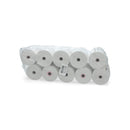 Rollo Papel Termico Paquete 80 Mm X 80 Mt X 13 Cm 55 Gr 10 Un ENGATEL Blanco
