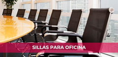 Sillas según su uso: escritorio, cajero y sala de espera