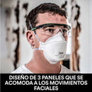 Respirador Aura 9205 (N95) 3 Un CUIDADO PERSONAL Y SALUD 3M 