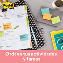 Nota Adhesiva 653 100 Hojas X 4 Un Neón OFICINA Y LIBRERIA POST IT 
