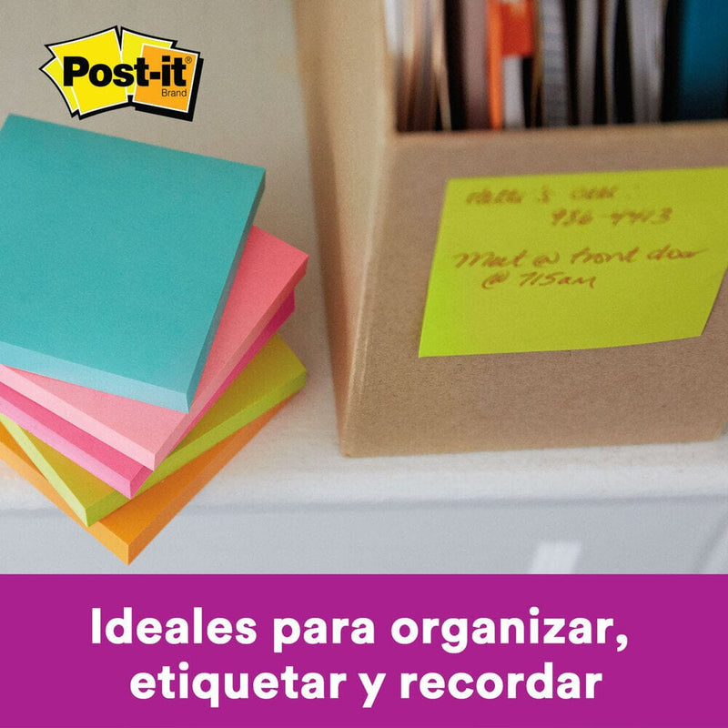 Nota Adhesiva 654 76 X 76 Mm 45 Hojas 1 Un Verde OFICINA Y LIBRERIA POST IT 