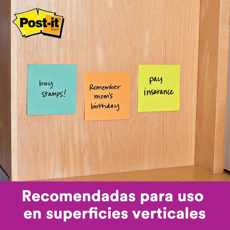 Nota Adhesiva 654 76 X 76 Mm 45 Hojas 1 Un Rosado OFICINA Y LIBRERIA POST IT 