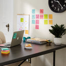 Nota Adhesiva 654 76 X 76 Mm 45 Hojas 3 Un Colores Aqua OFICINA Y LIBRERIA POST IT 