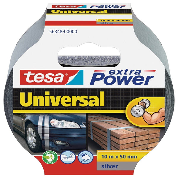 Cinta Adhesiva Multiuso 48 Mm 10 Mt Gris Duct Tape OFICINA Y LIBRERIA TESA 