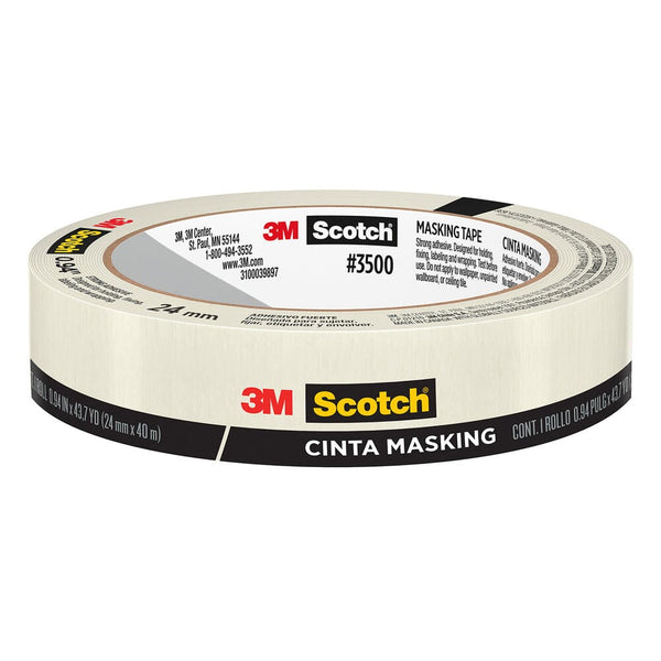 Cinta Adhesiva Enmascarar 24 Mm X 40 Mt OFICINA Y LIBRERIA SCOTCH 
