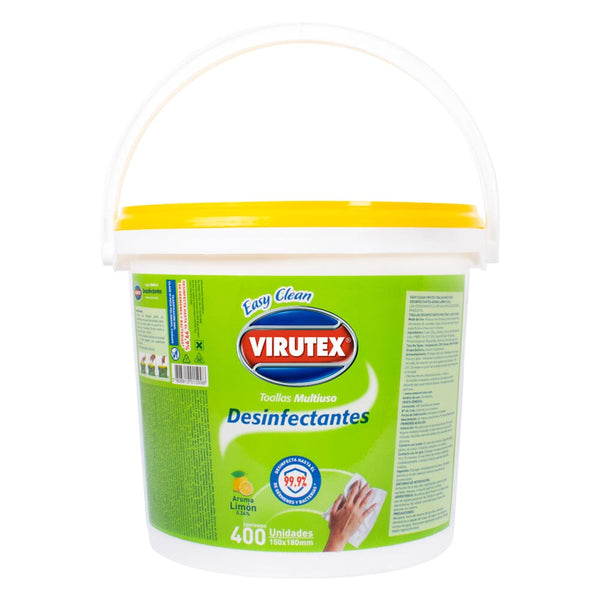 Toallitas Desinfectantes 400 Un ASEO Y LIMPIEZA VIRUTEX 