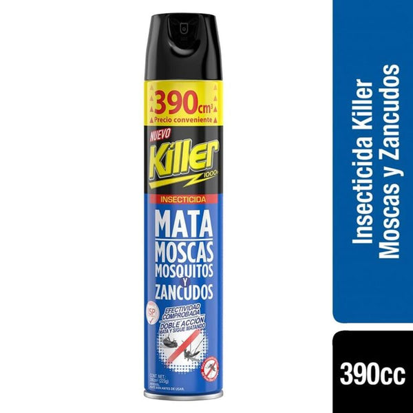 Insecticida Moscas y Zancudos 390 cc ASEO Y LIMPIEZA KILLER 