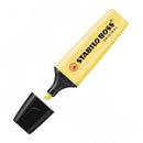 Destacador Escritura Biselado Amarillo Pastel OFICINA Y LIBRERIA STABILO 