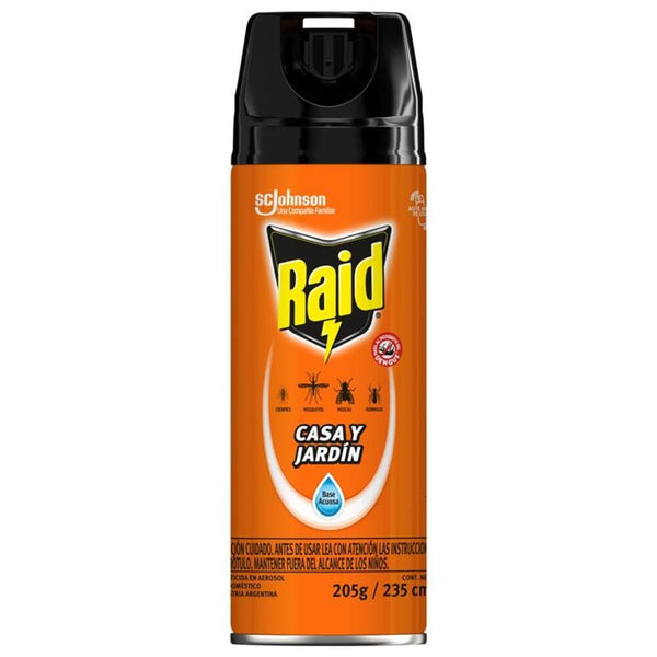 Insecticida Casa Y Jardin 235 Cc ASEO Y LIMPIEZA RAID 