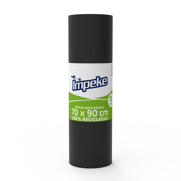 Bolsa Basura Rollo 70x90 10 Un ASEO Y LIMPIEZA IMPEKE 