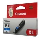 Cartucho De Tinta Cli-151 Xl Cian 6478B001 TECNOLOGÍA CANON 
