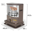 Estufa Parafina Foguita Pro HOGAR MADEMSA 