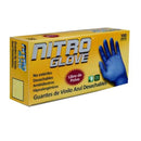 Guante Vinilo Azul Libre De Polvo Talla L 100 Un CUIDADO PERSONAL NITRO GLOVE 