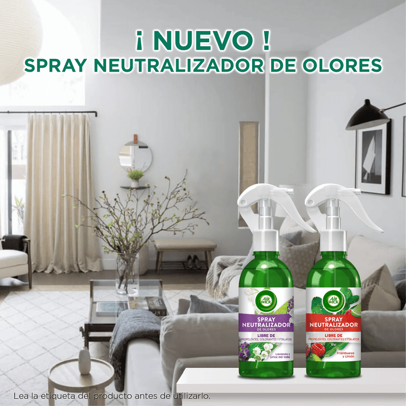 Desodorante Ambiental Neutralizador Lavanda 237 ml ASEO Y LIMPIEZA AIRWICK 