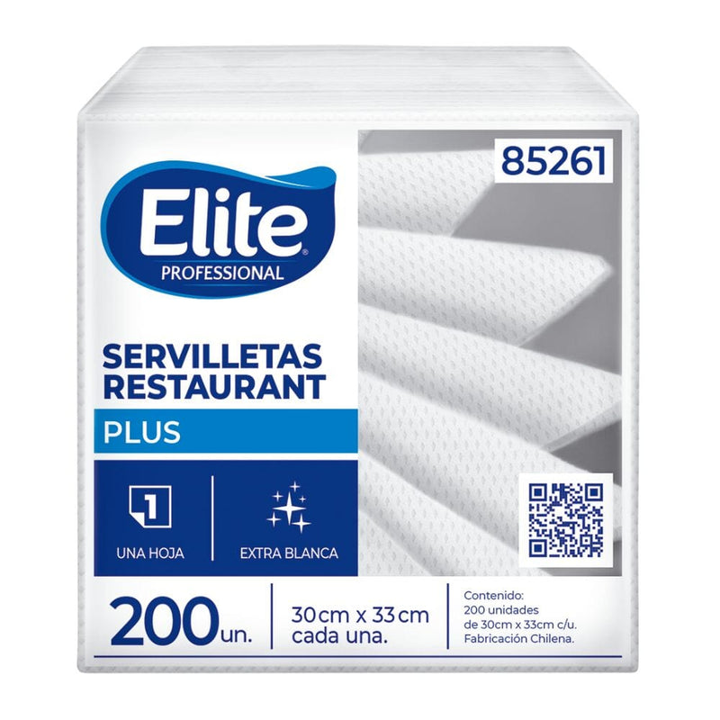 Servilleta Restaurant Mesa X200 PAPEL TISSUE ELITE PROFESSIONAL 