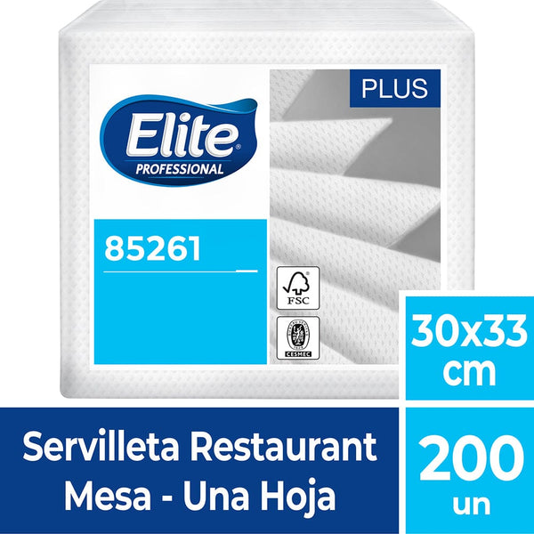 Servilleta Restaurant Mesa X200 PAPEL TISSUE ELITE PROFESSIONAL 