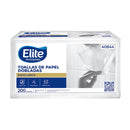 Toalla Interfoliada Doble Hoja 200 Un PAPEL TISSUE ELITE PROFESSIONAL 