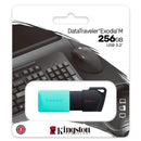 Pendrive Retractil 256 Gb Usb3.2 Negro/Verde Dtxm/256Gb TECNOLOGIA KINGSTON 