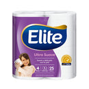 Papel Higiénico Ultra Doble Hoja 25 mt 4 Un PAPEL TISSUE ELITE 