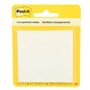 Nota Adhesiva 73 X 73 mm 36 Hojas Transparente OFICINA Y LIBRERIA POST IT 