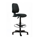 Silla Cajero Media Sin Brazo Aro Cromado CONTATTO 