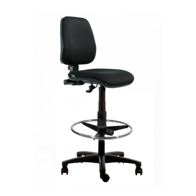 Silla Cajero Media Sin Brazo Aro Cromado CONTATTO 