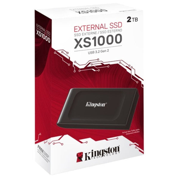 Disco Duro Externo Ssd 2Tb Xs1000 Negro KINGSTON 