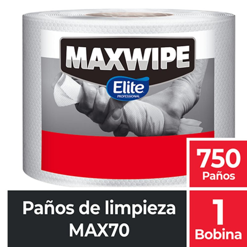 Paño Maxwipe 70 Bobina X 750 Un ASEO Y LIMPIEZA MAXWIPE 