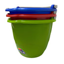 Balde Redondo Sin Tapa Colores Surtido 10 Lt ASEO Y LIMPIEZA SECOWASH 