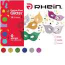 Carpeta Con Goma Eva Glitter Adhesivo 6 Hojas 6 Colores 24X33 Cm OFICINA Y LIBRERIA RHEIN 