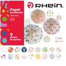 Carpeta Con Papel Entretenido 9 Pliegos 18 Diseños 25X32.5 Cm OFICINA Y LIBRERIA RHEIN 