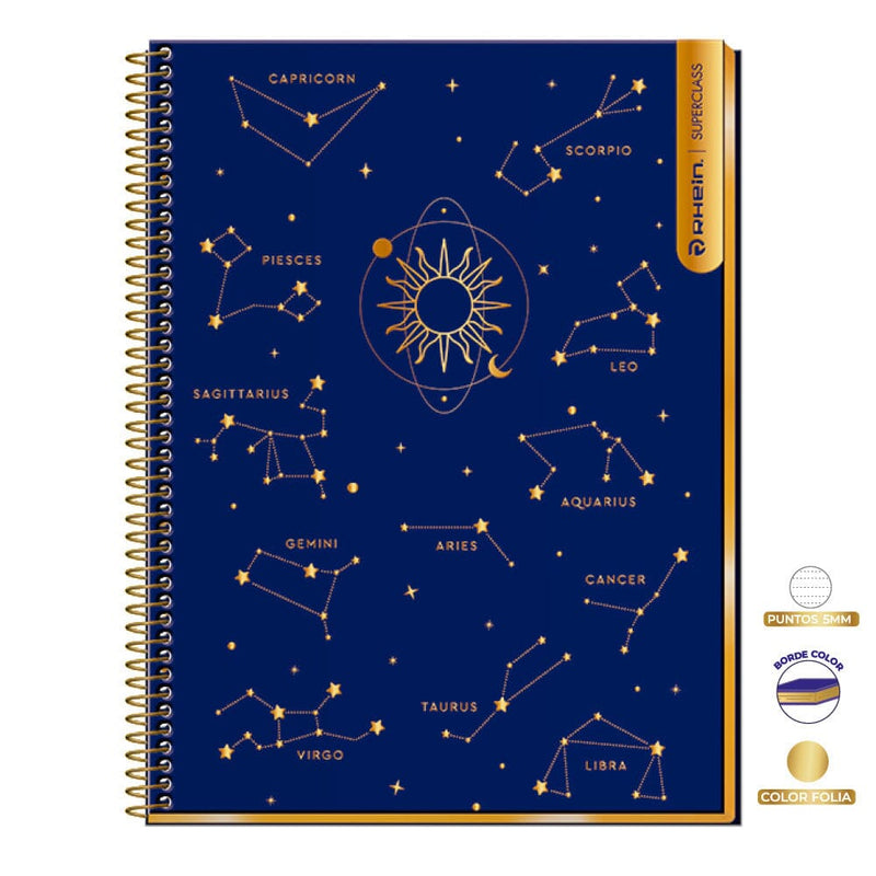 Cuaderno Astrology Carta C7Mm 120 Hojas OFICINA Y LIBRERIA RHEIN 