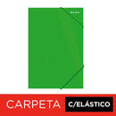 Carpeta Con Elástico Oficio De Cartulina Verde OFICINA Y LIBRERIA RHEIN 