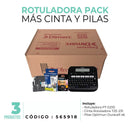 Rotuladora Pack Mas Cinta Y Pilas TECNOLOGÍA DIMERC 