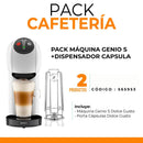 Maquina Genio S Mas Porta Capsulas Dolce HOGAR DIMERC 