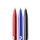 Set Lápiz Pasta Punta Media Azul, Negro Y Rojo OFICINA Y LIBRERIA TORRE 