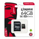 Tarjeta De Memoria Microsdhc/Sdxc 64 Gb TECNOLOGÍA KINGSTON 