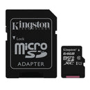 Tarjeta De Memoria Microsdhc/Sdxc 64 Gb TECNOLOGÍA KINGSTON 