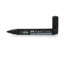Marcador Permanente Desechable Punta Redonda Negro N52-E OFICINA Y LIBRERIA FABER CASTELL 