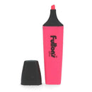 Destacador Escritorio Rosa Punta Biselada OFICINA Y LIBRERIA FULTONS 