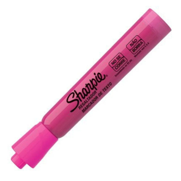 Destacador Escritorio Sanford Punta Biselada Rosado Major Accent Shapie OFICINA Y LIBRERIA SHARPIE 