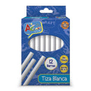 Tiza Blanca Para Pizarra 12 Un OFICINA Y LIBRERIA ART & CRAFT 