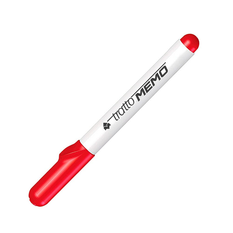 Marcador Pizarra Punta Redonda Rojo Desechable OFICINA Y LIBRERIA TRATTO 