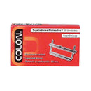 Accoclip Metálico Plateado Caja 50 Un COLON 