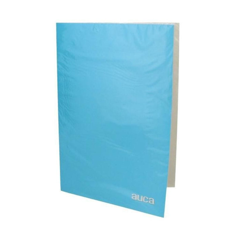 Carpeta Plastificada Oficio Celeste OFICINA Y LIBRERIA AUCA 