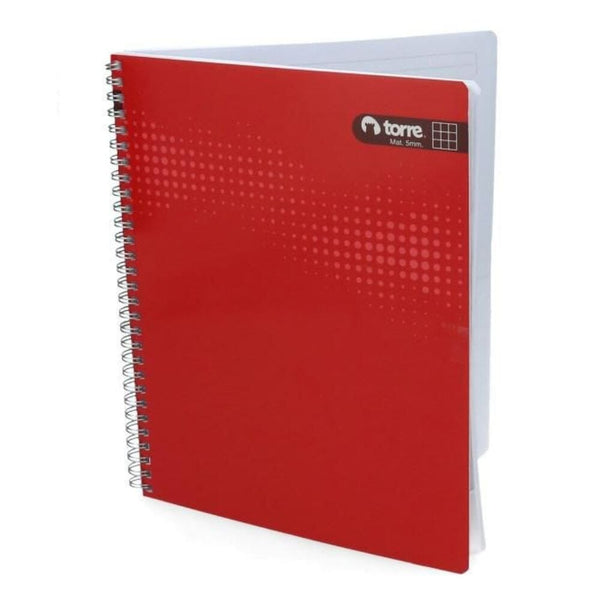 Cuaderno Universitario Matematica 5 Mm 100 Hojas Clasico Liso OFICINA Y LIBRERIA TORRE 