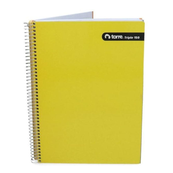 Cuaderno Universitario Matematica 7 Mm 150 Hojas Triple 3 Liso OFICINA Y LIBRERIA TORRE 