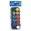 Acuarela Con Pincel 12 Colores OFICINA Y LIBRERIA ART & CRAFT 