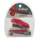 Corchetera Plástica Mini Rojo 10 Hojas OFICINA Y LIBRERIA FULTONS 